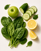 Apple Cucumber Spinach Cold Pressed Juice