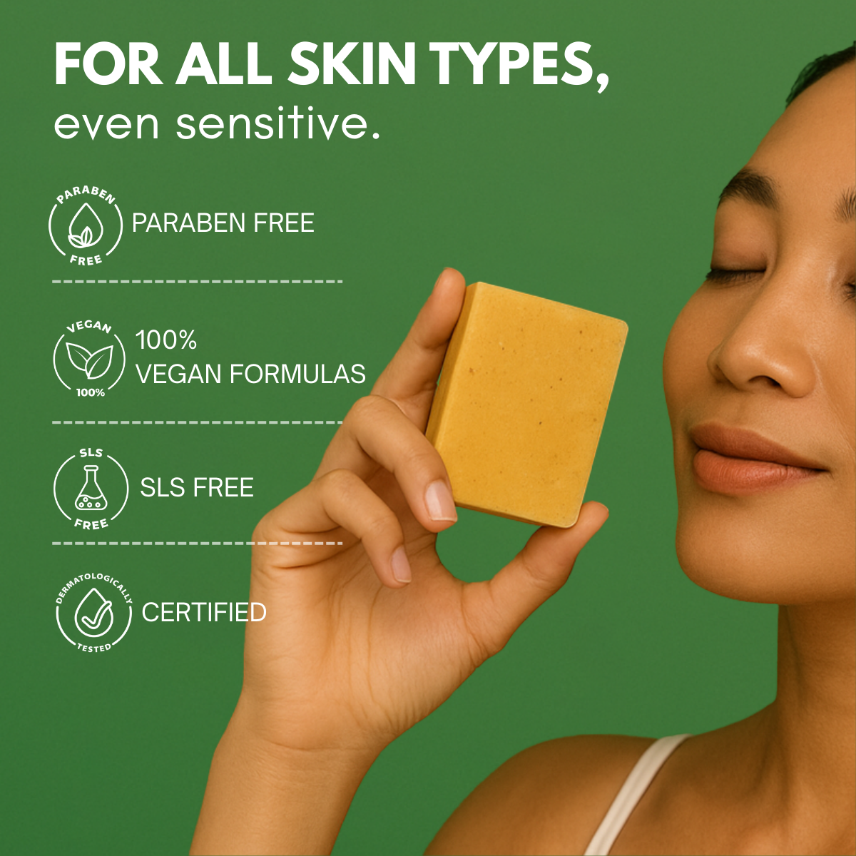 Skin Brightening Soap (Kojic, Turmeric & Lemon)