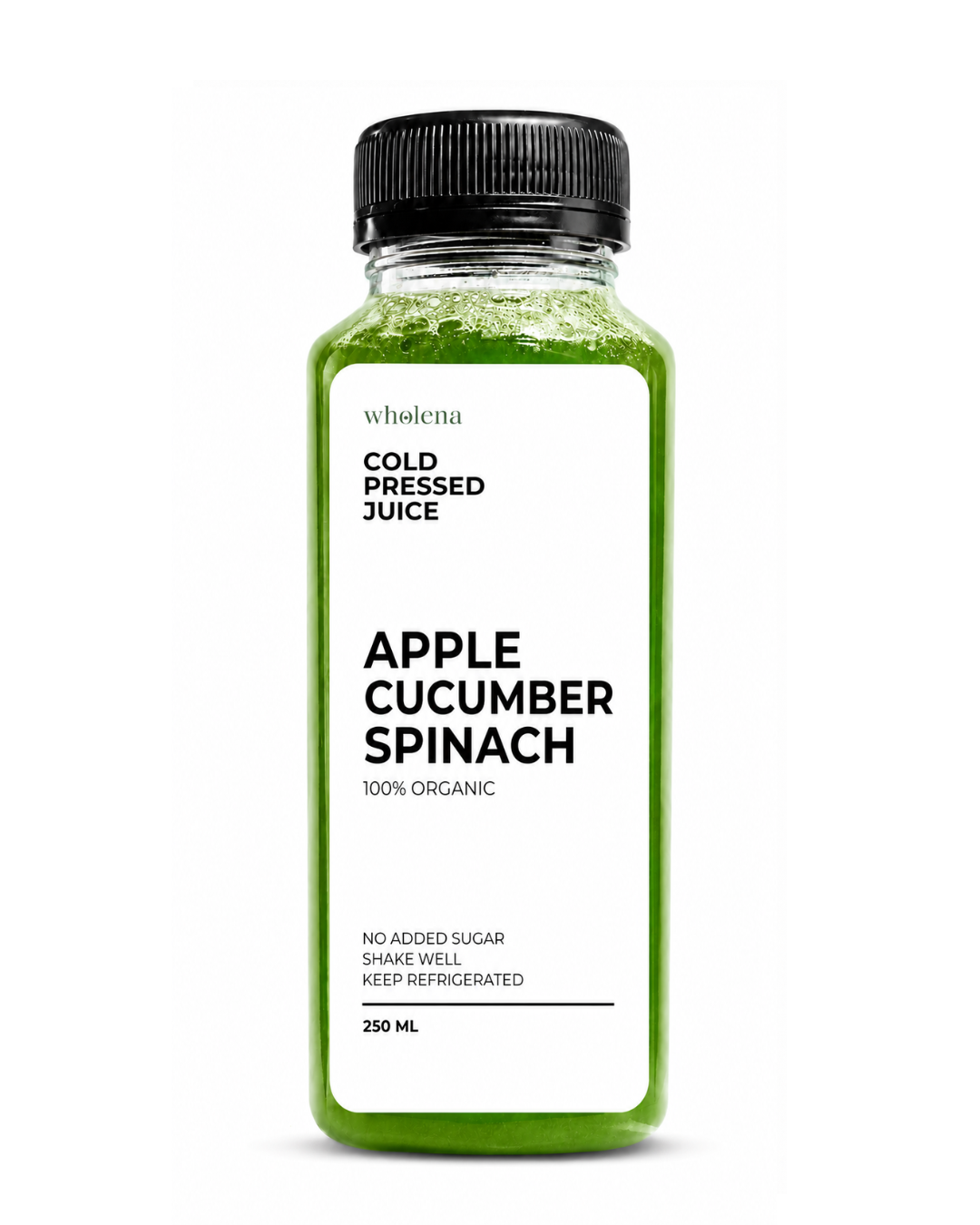Apple Cucumber Spinach Cold Pressed Juice